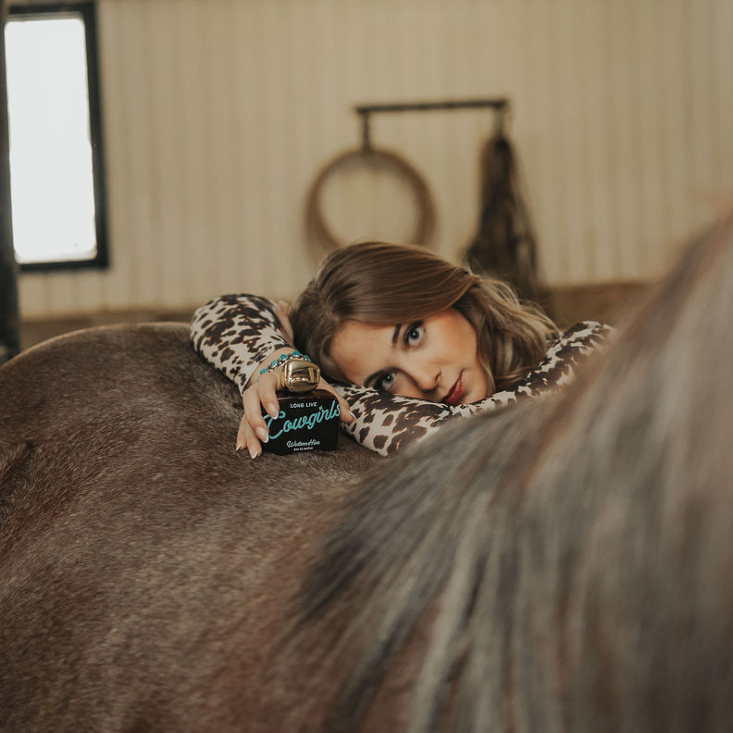 Long Live Cowgirls perfume by Western Hive with notes of plum, blackberries, bergamot and vanilla musk.