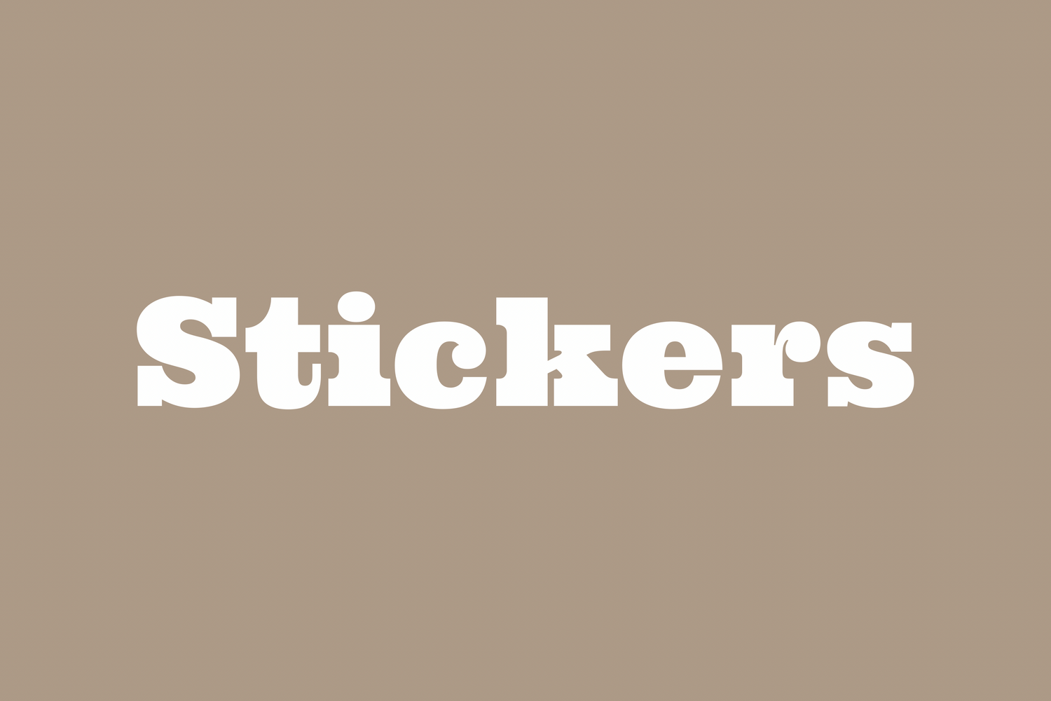 Stickers