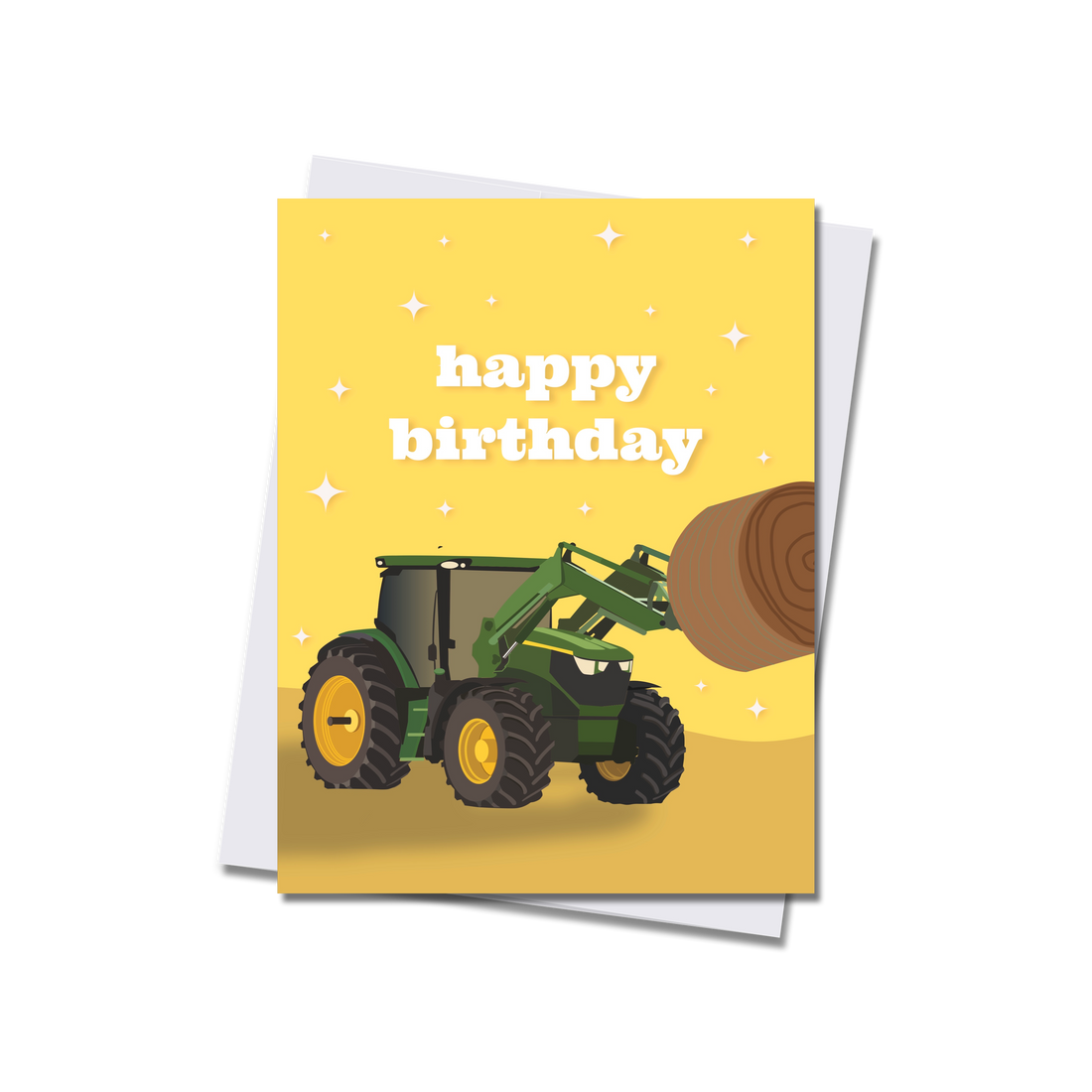 Yellow Tractor