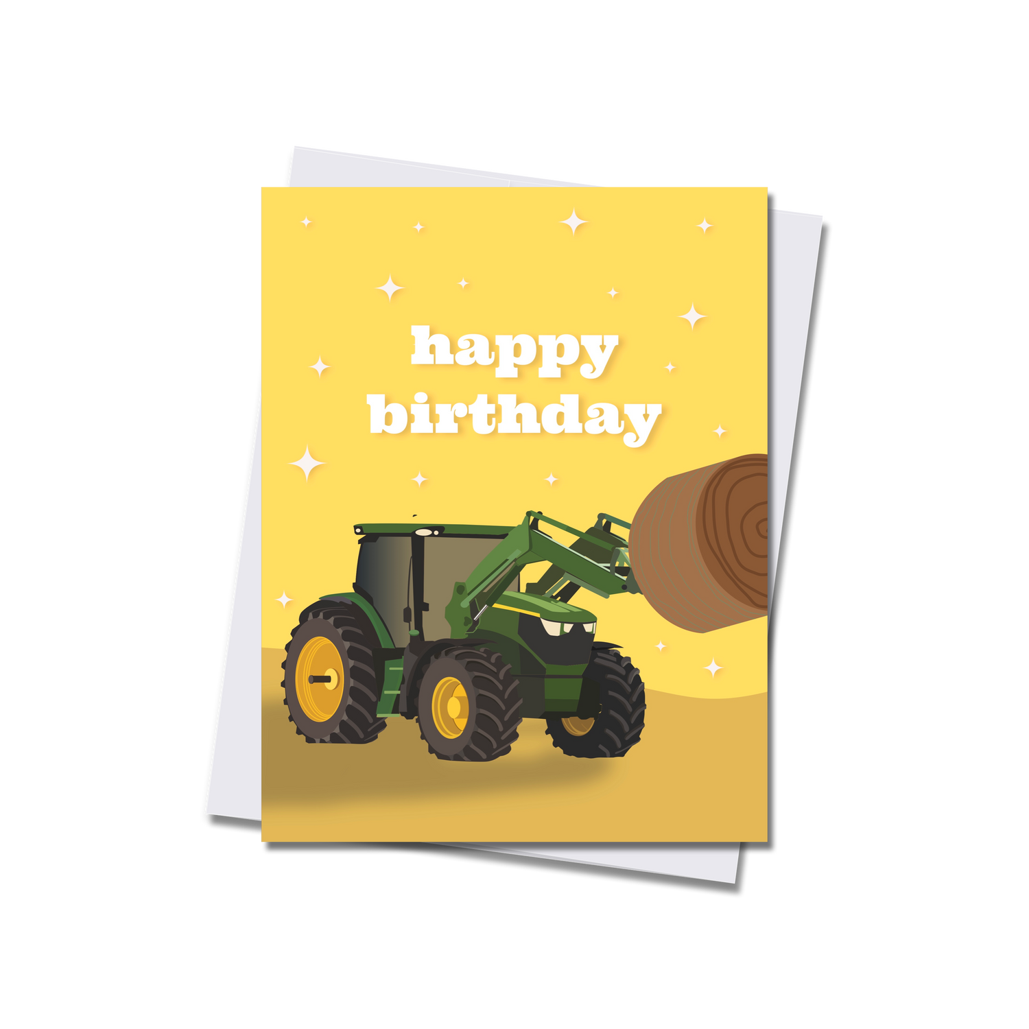 Yellow Tractor