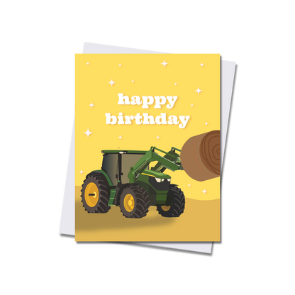 Yellow Tractor