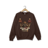 The sweatshirt features a graphic of a raccoon wearing a cowboy hat and holding two Western Hive perfumes &